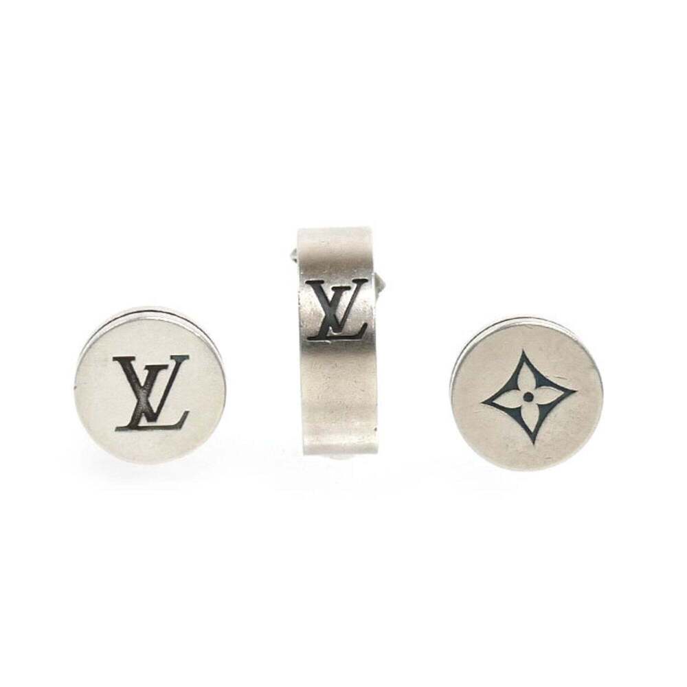 LOUIS VUITTON Silver Earrings - Picture 1 of 4